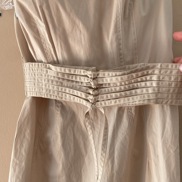 Byron Lars Strapless Belted Midi Dress - Picture 5 of 10